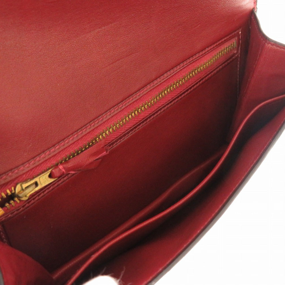 HERMES Clutch bag Clinolan Bordeaux Women