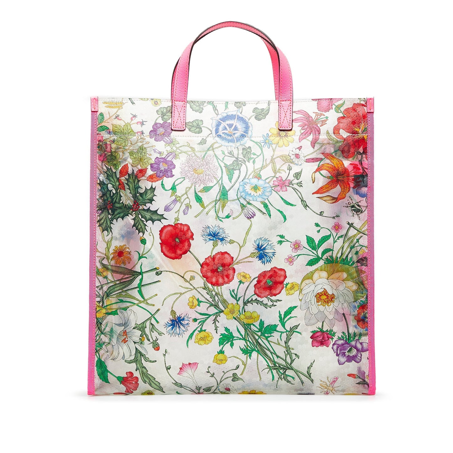 Gucci Flora Leather Tote Style 1