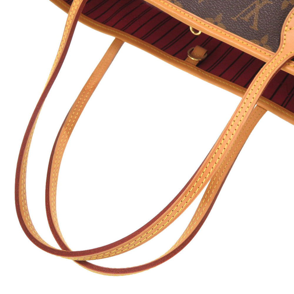 LOUIS VUITTON Tote Bag Monogram canvas Pivoonne Monogram New Neverfull MM Women