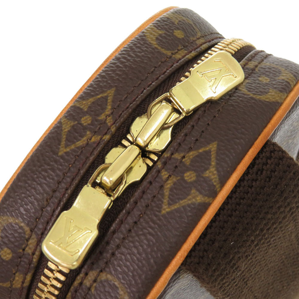 Designer Women's Crossbody Bag | LOUIS VUITTON Sling bag Monogram canvas Brown Monogram Pochette Gange mens