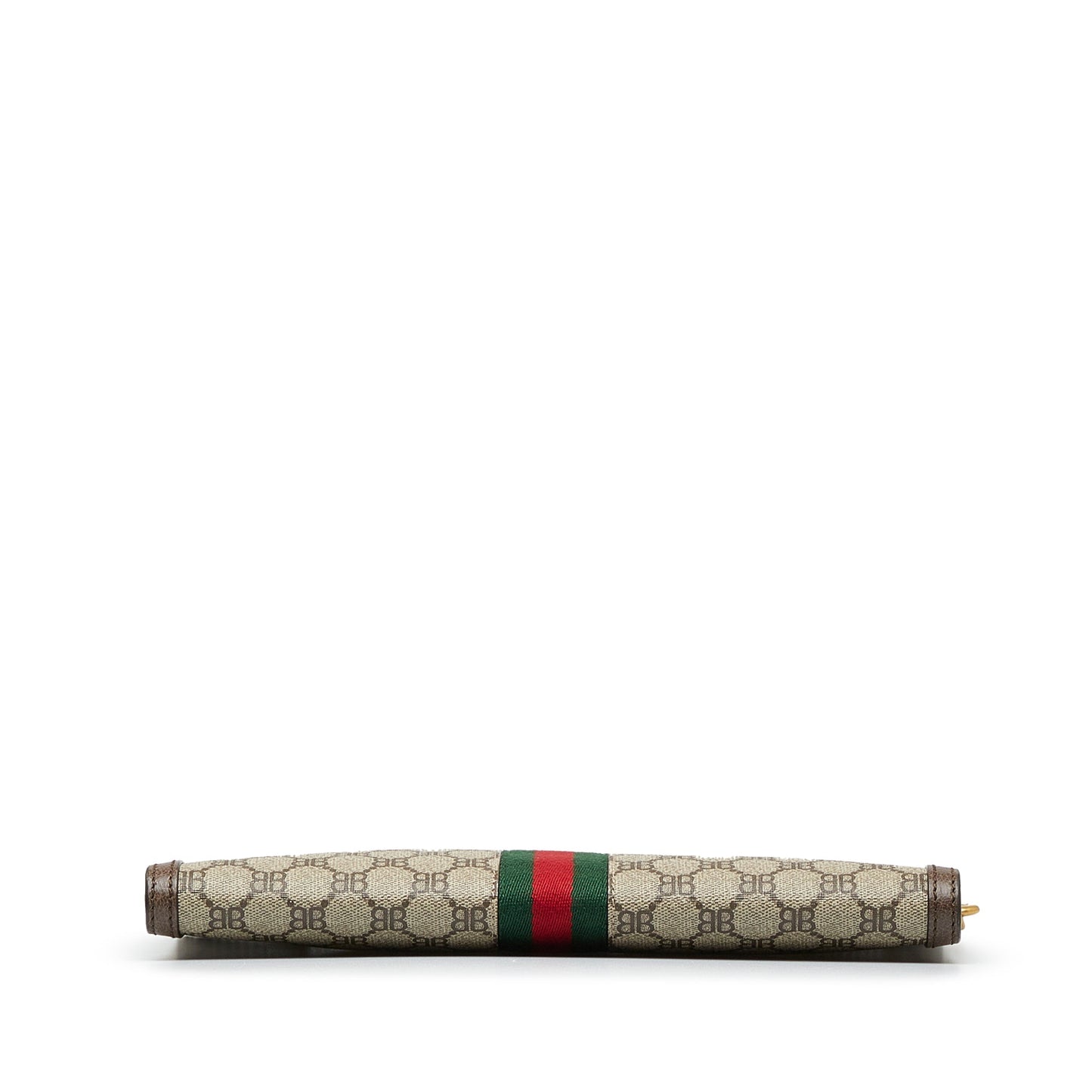 Gucci Leather Canvas Clutch