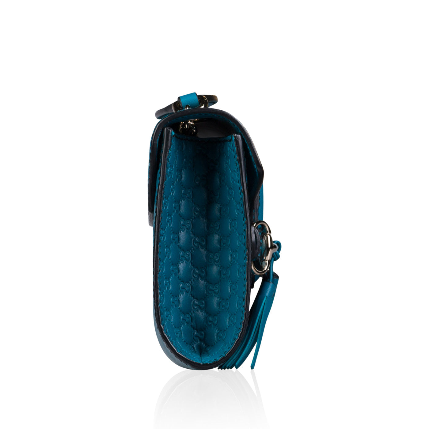 Gucci Monogram Chain Leather Shoulder Bag