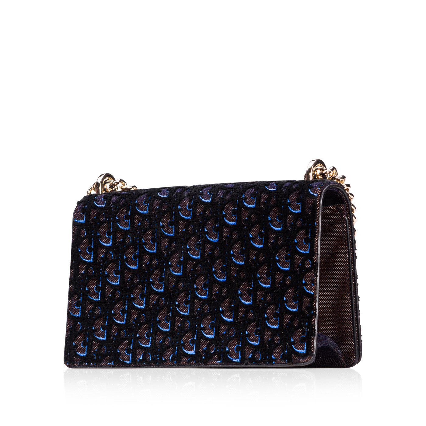 Dior Monogram Chain Canvas Tote