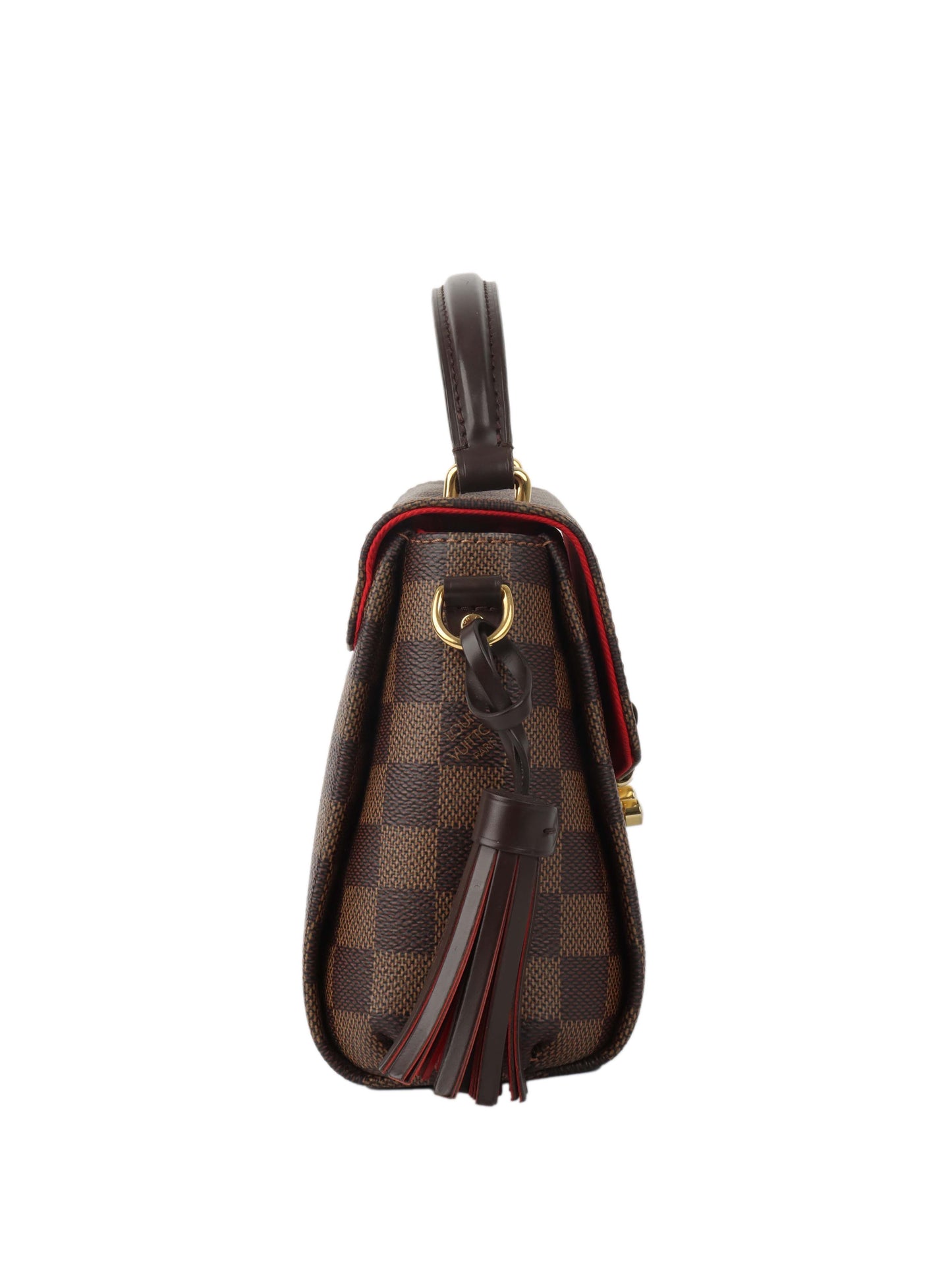 Louis vuitton Damier Ebene Croisette Bag.