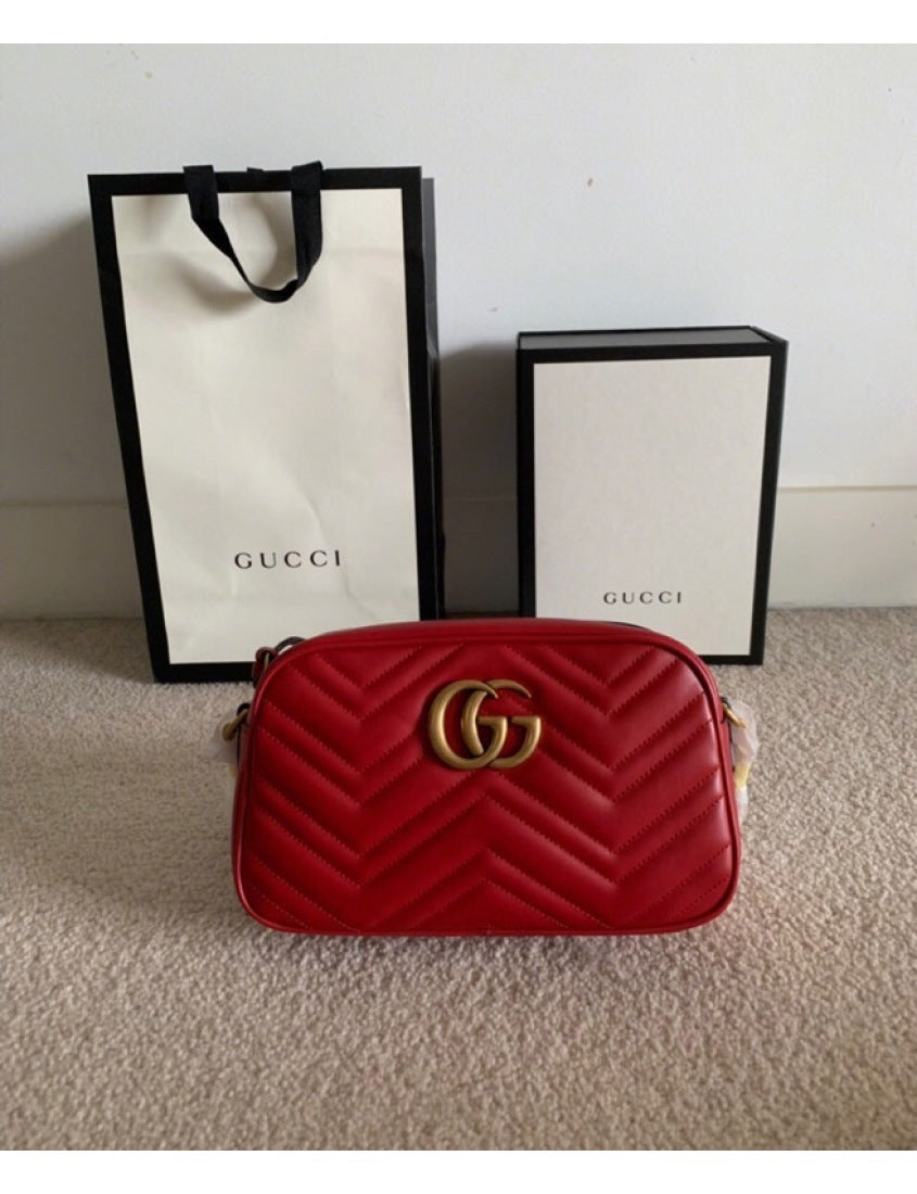 Gucci Quilted Chain Crossbody Style 9