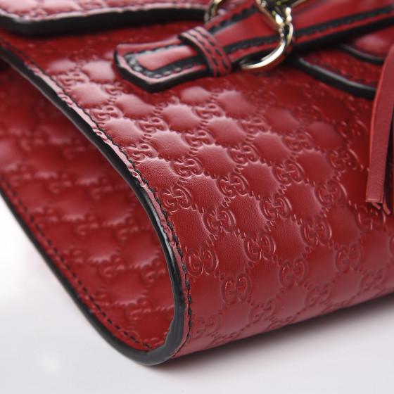 Gucci Monogram Chain Leather Crossbody