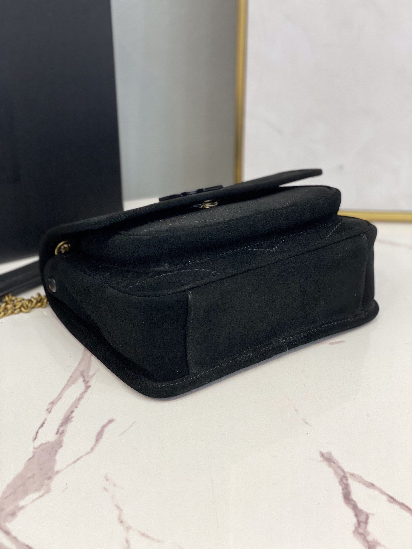 Yves Saint Laurent Niki Baby Chain Bag Black