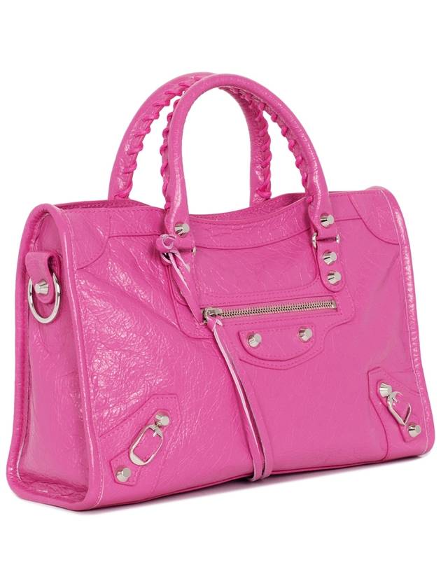 Luxury Balenciaga Trending 2026 Classic City Small Tote Bag Pink