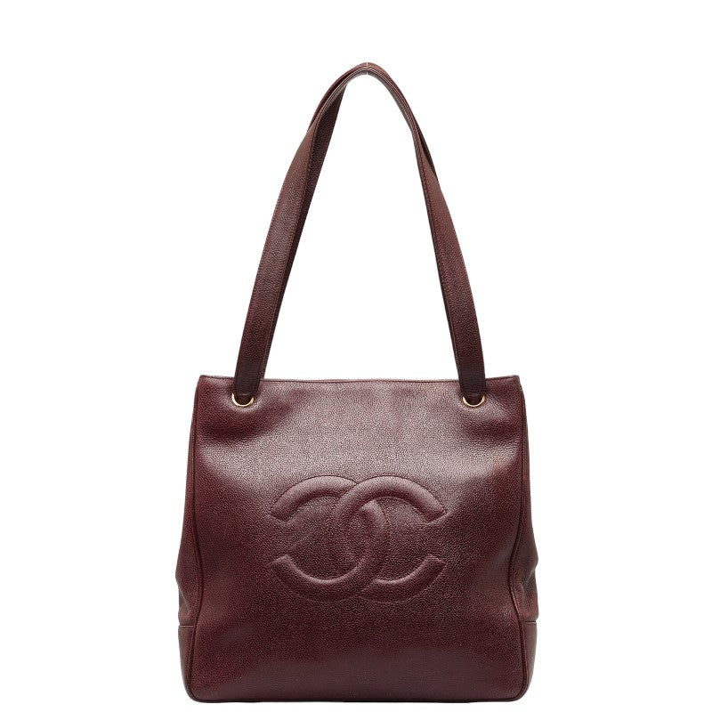 Chanel Big Coca-Cola Bottle Bag Wine Red Caviar S Chanel