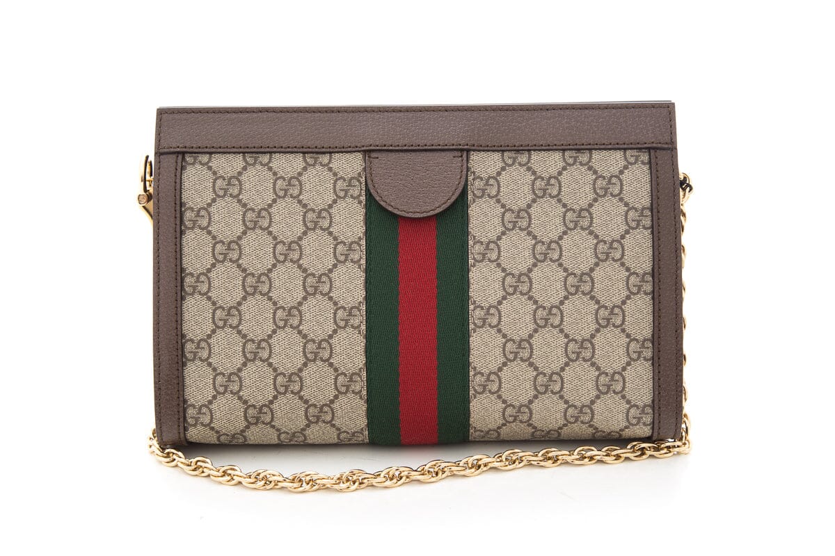Gucci Ophidia Brown Handbag