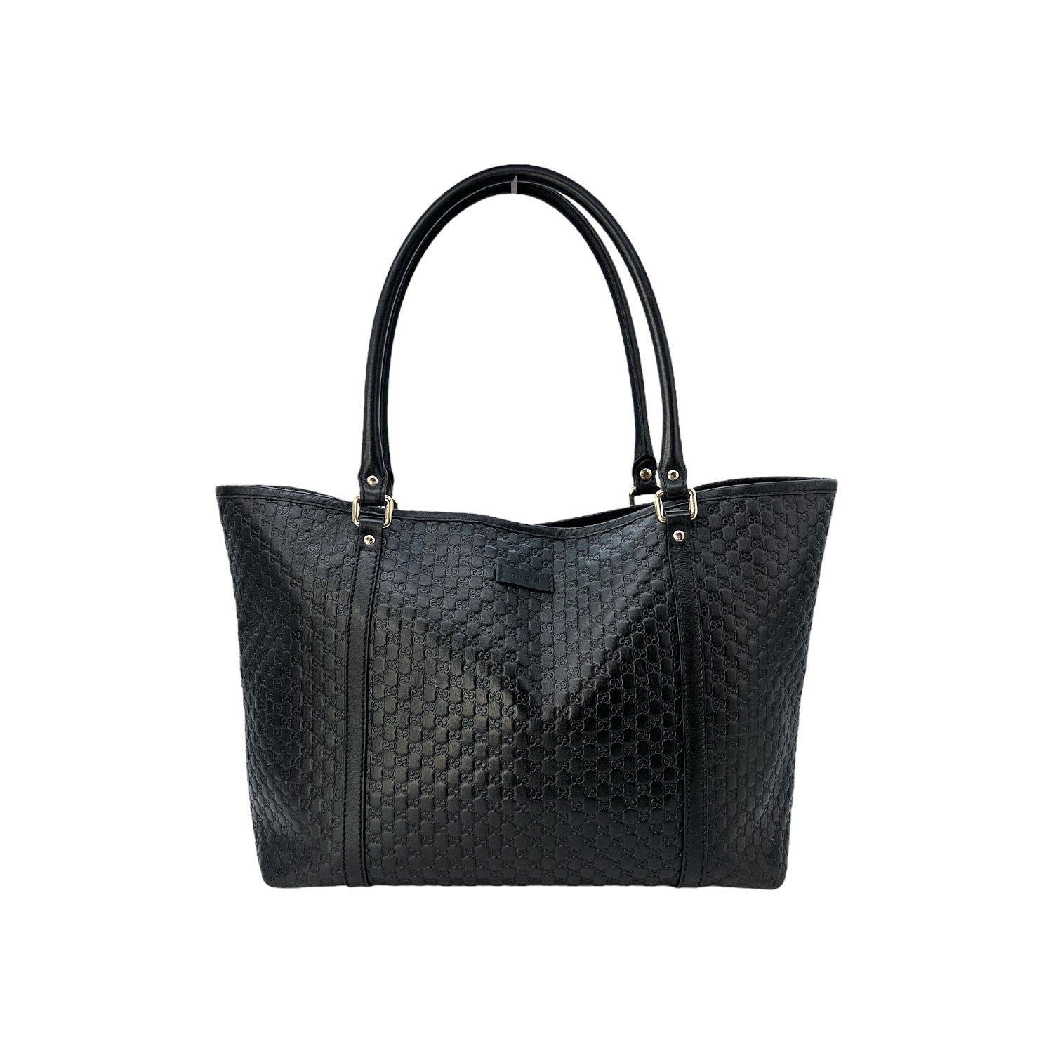 Gucci Leather Canvas Tote