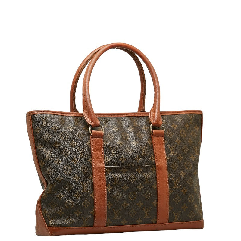 Louis Vuitton Monograms acksweekend PM Shoulder Bag M42425 Brown PVC Leather Louis Vuitton