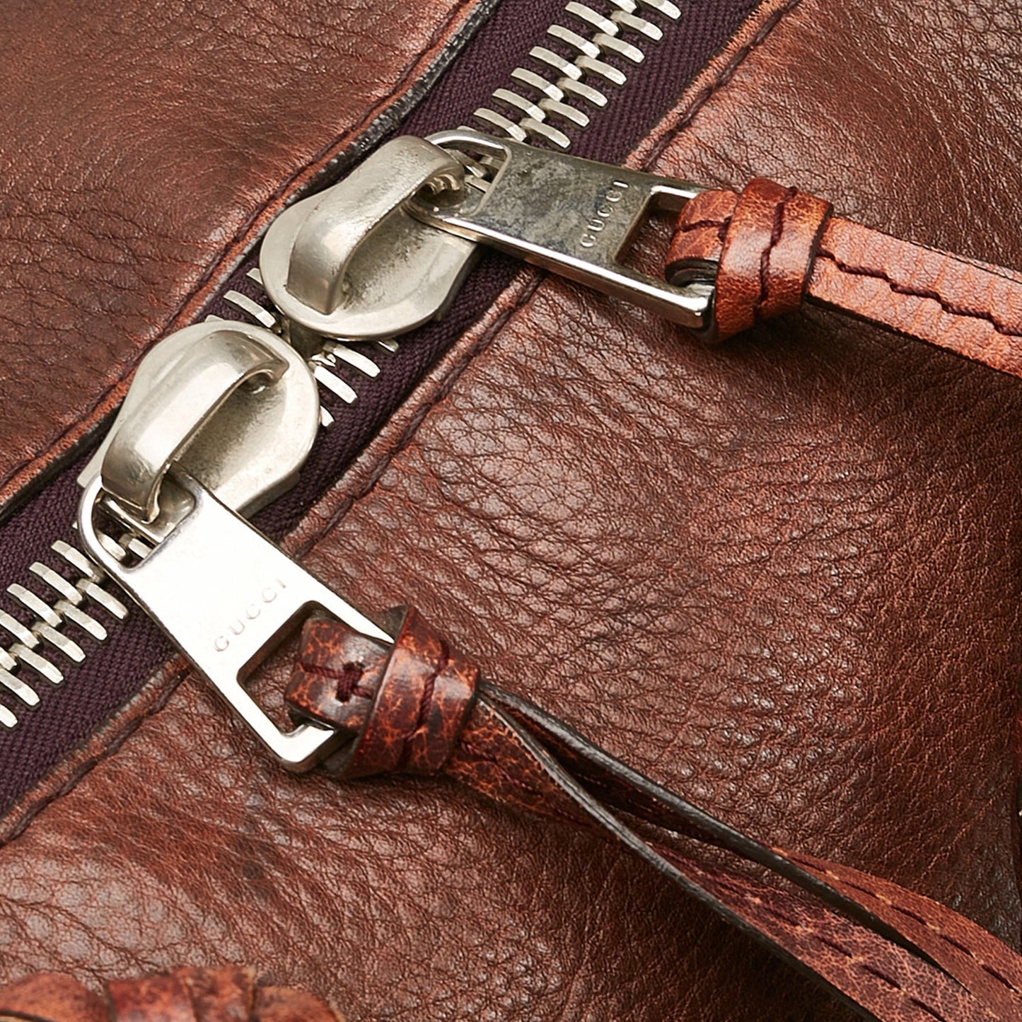 Gucci Bamboo Leather Tote Style 24