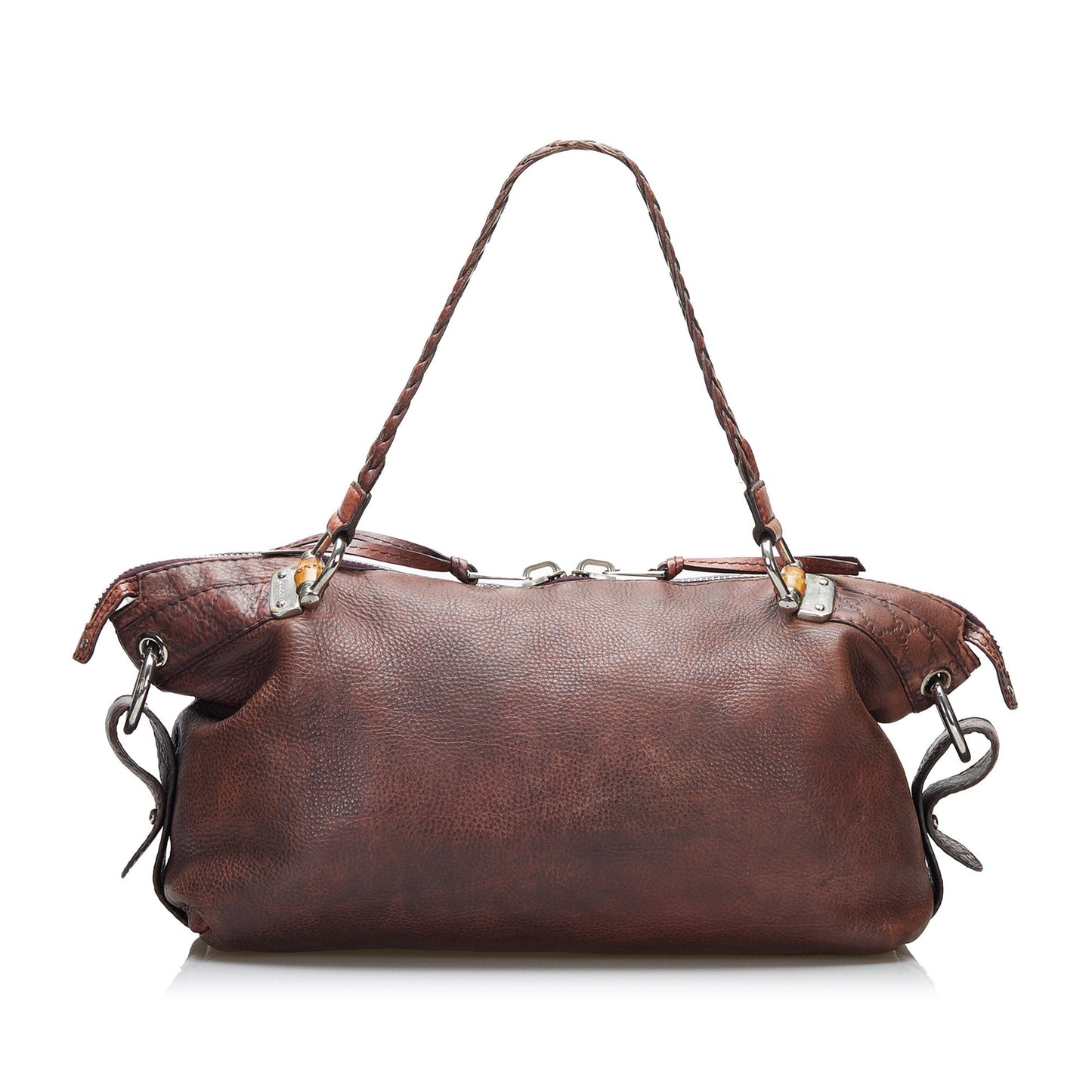 Gucci Bamboo Leather Tote Style 24