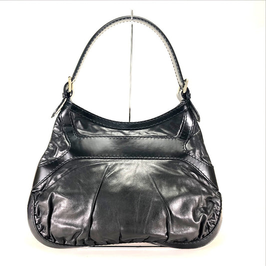 GUCCI Shoulder Bag 189885 leather black QUEEN (queen) Women