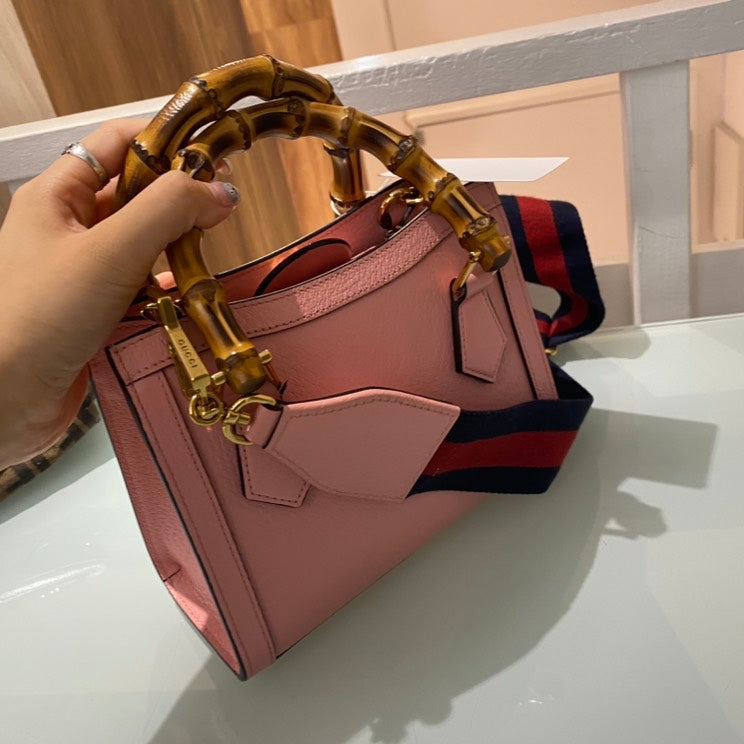 Gucci Bamboo Leather Handbag Style 1