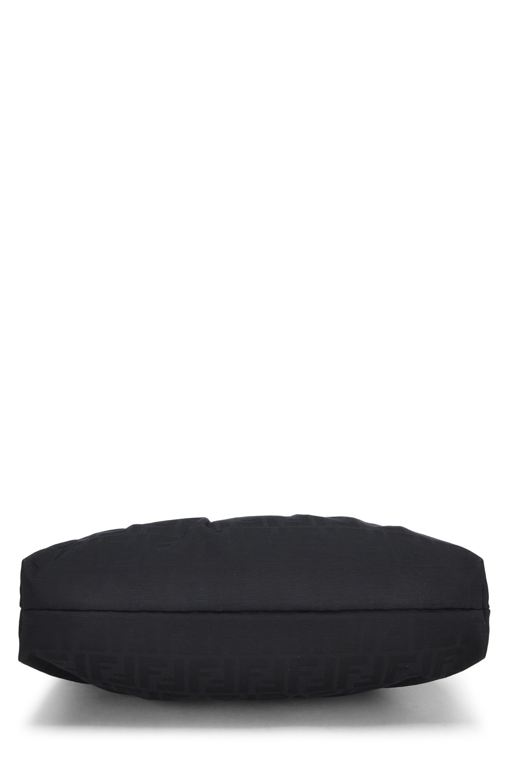 Fendi, Black Zucca Canvas Chef Hobo, Black