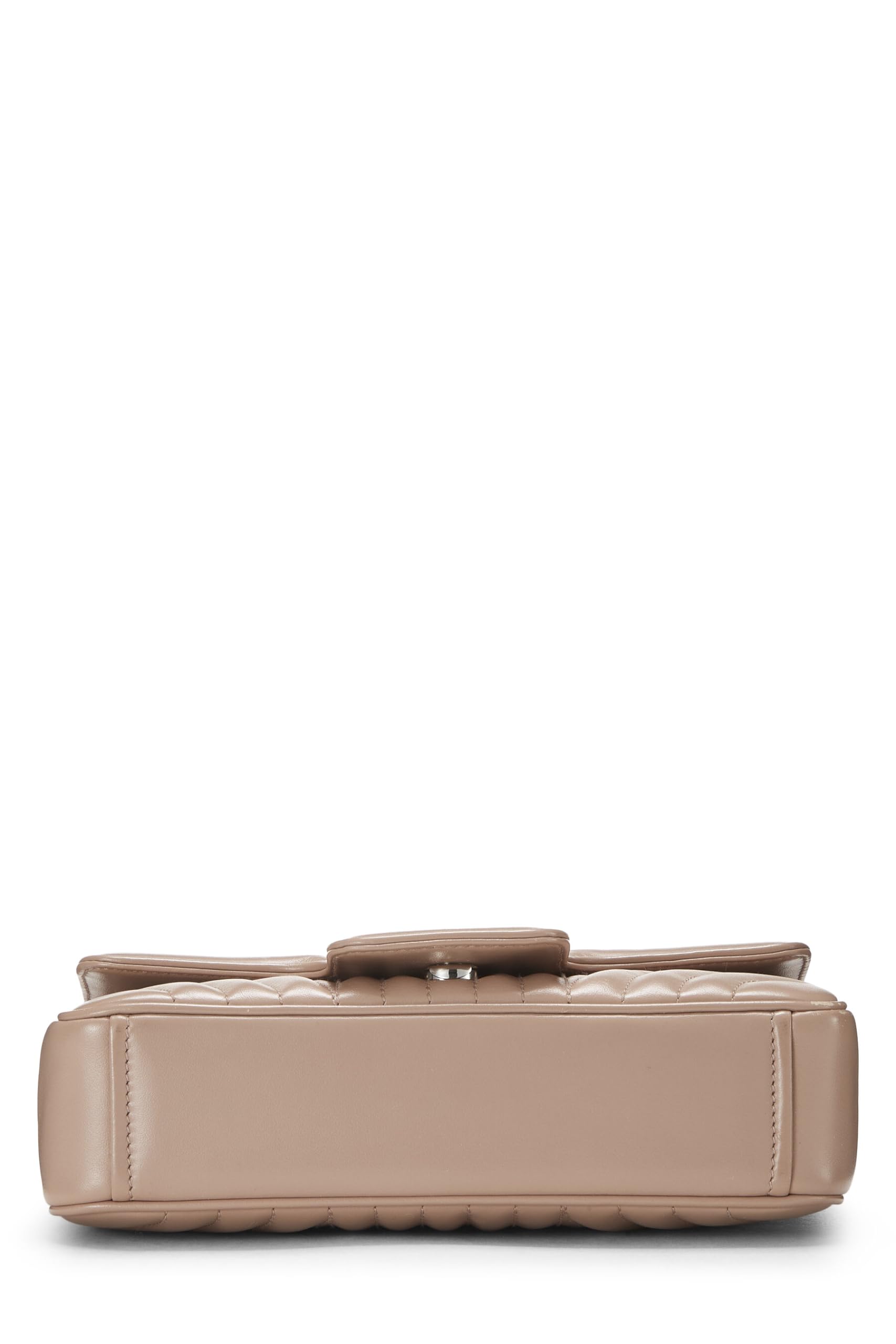 Prada, Pink Calfskin Diagramme Flap Bag Small, Pink
