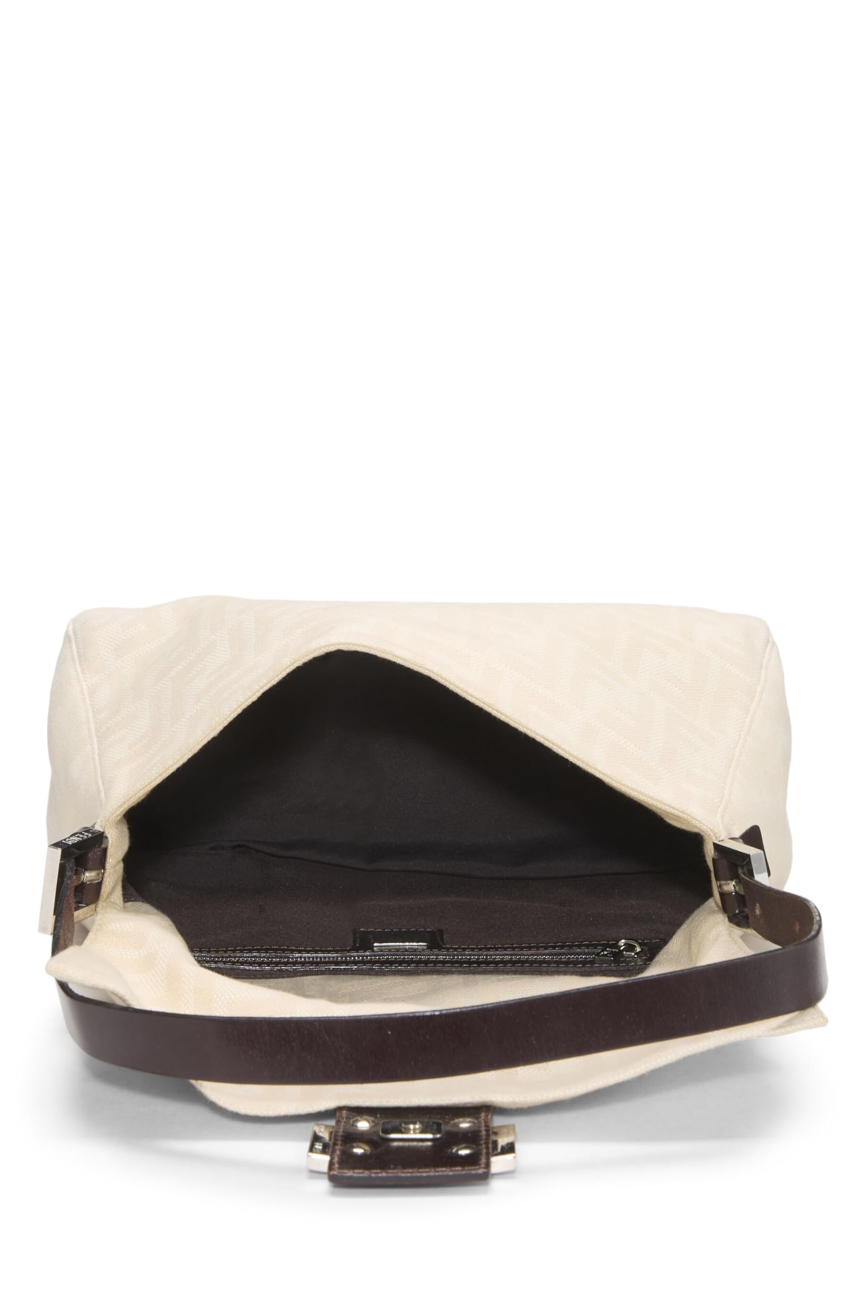 Fendi, Beige Zucca Canvas Mama, Beige