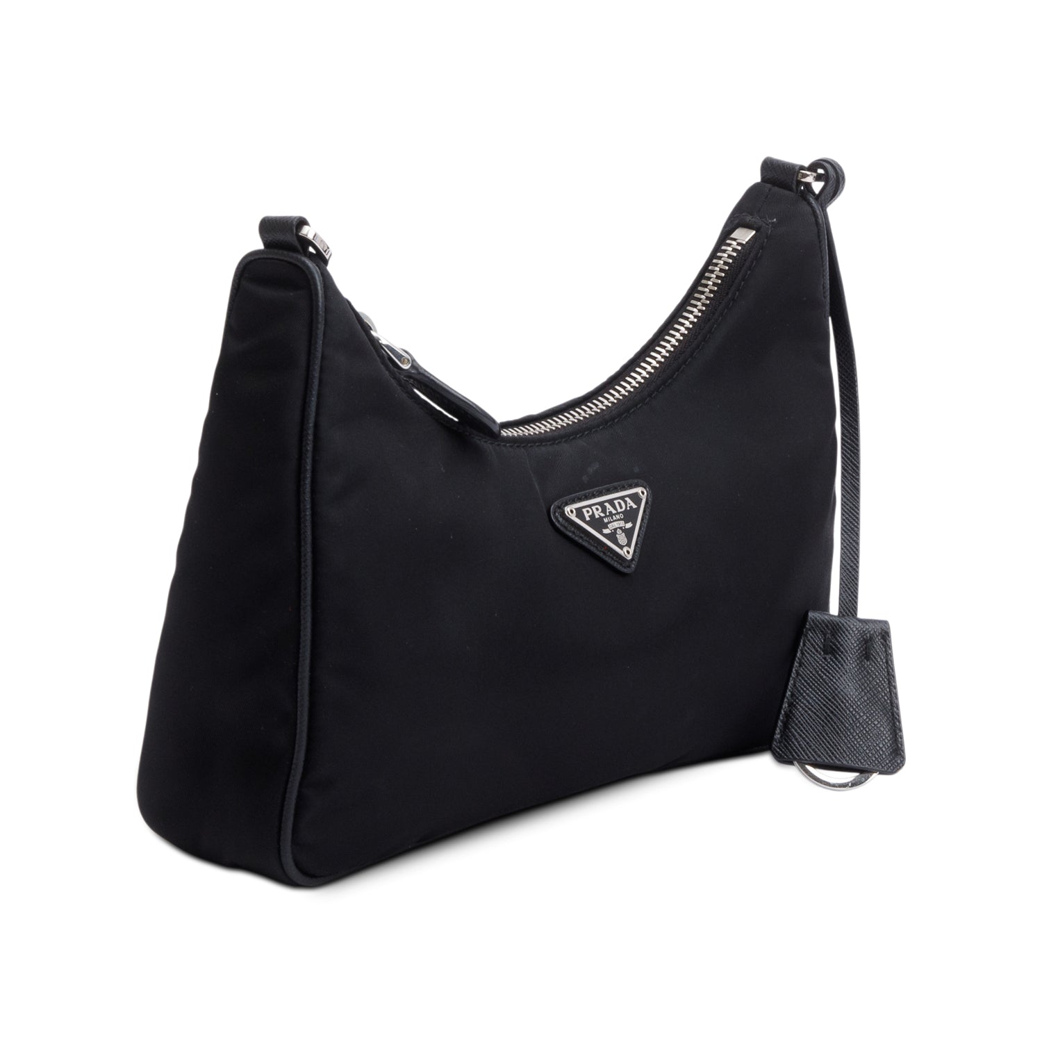 Prada Black Re-Edition 2005 Re-Nylon Shoulder Bag
