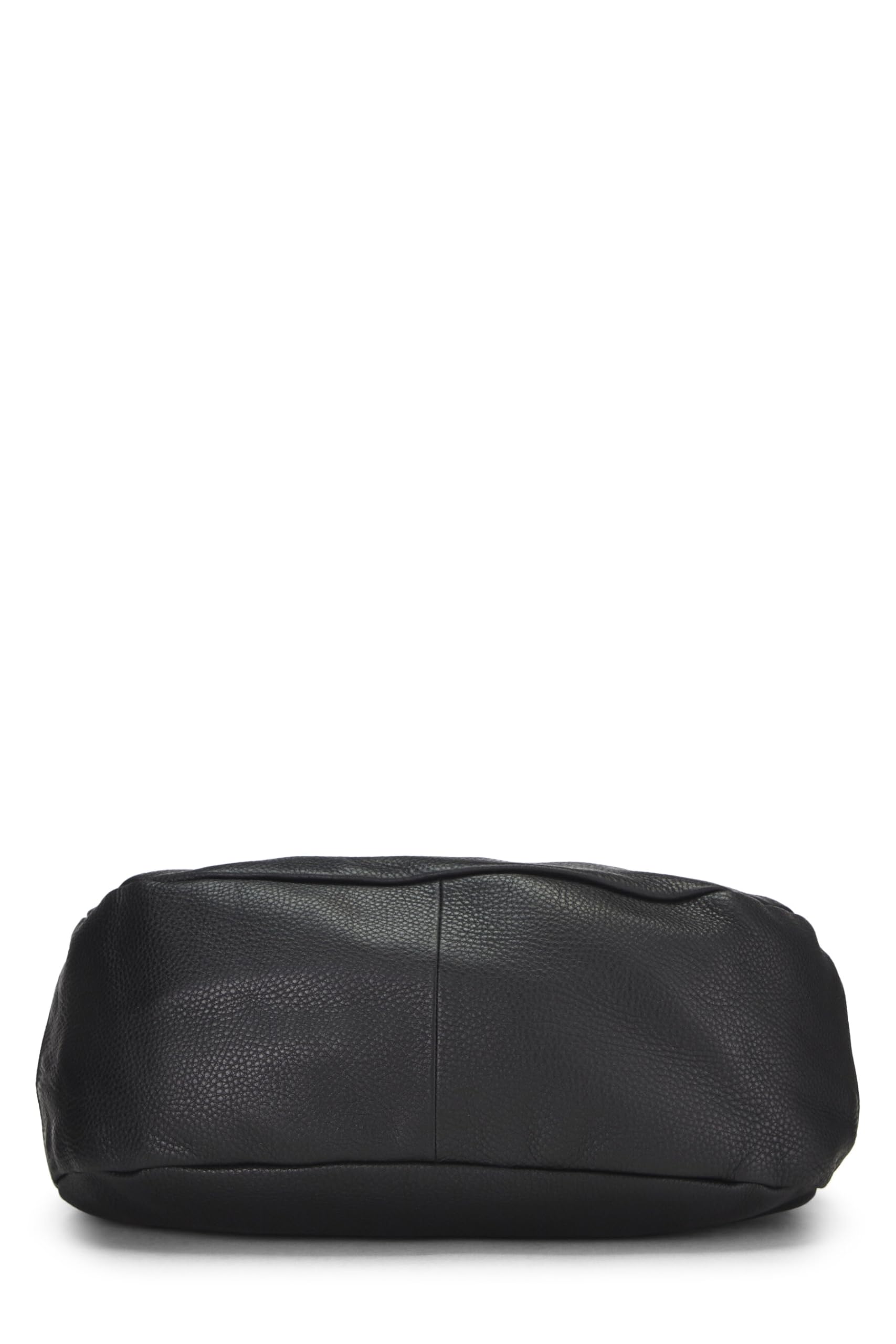 Prada, Black Vitello Daino Hobo, Black