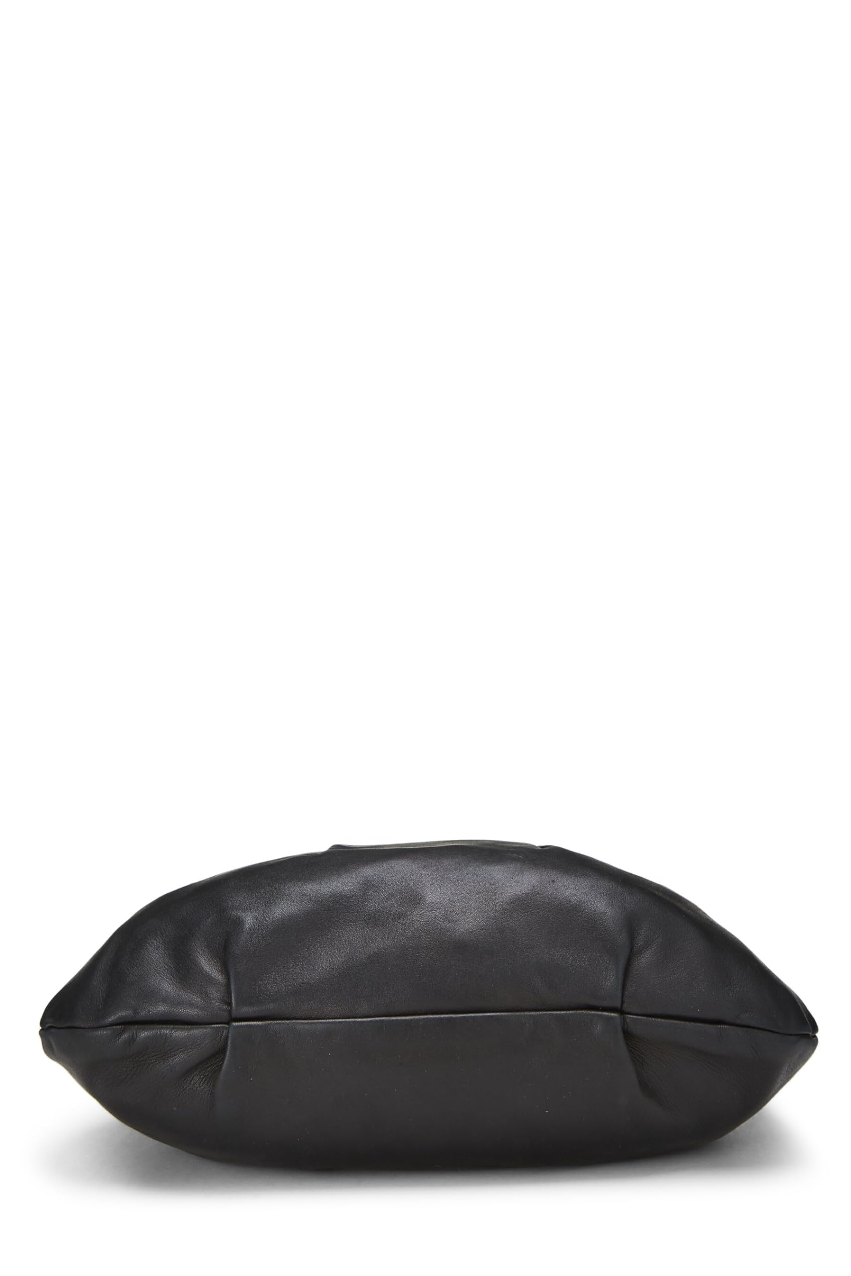 Prada, Black Calfskin Convertible Handbag, Black