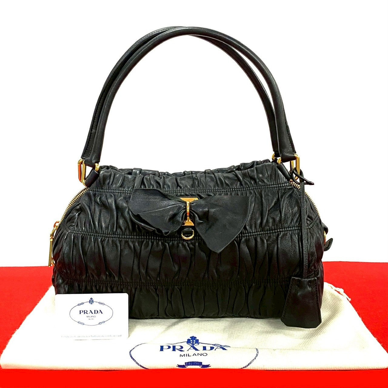Prada Leather 2way Handbag