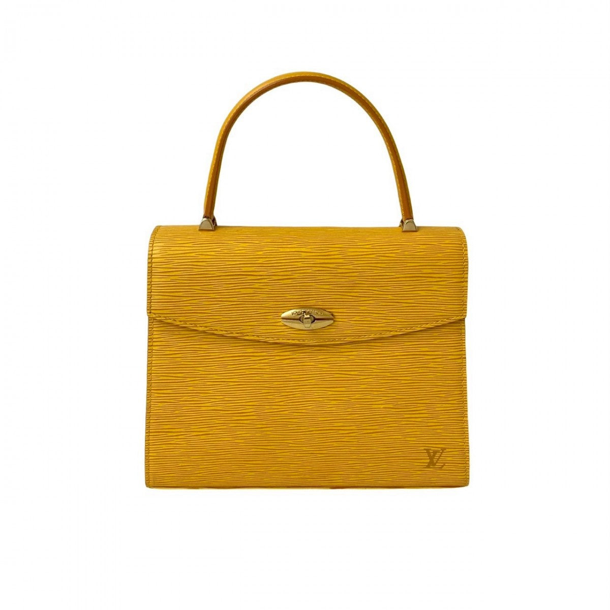 Luxury Women's Handbag | LOUIS VUITTON Handbag Epi Leather yellow Epi Malesherbes