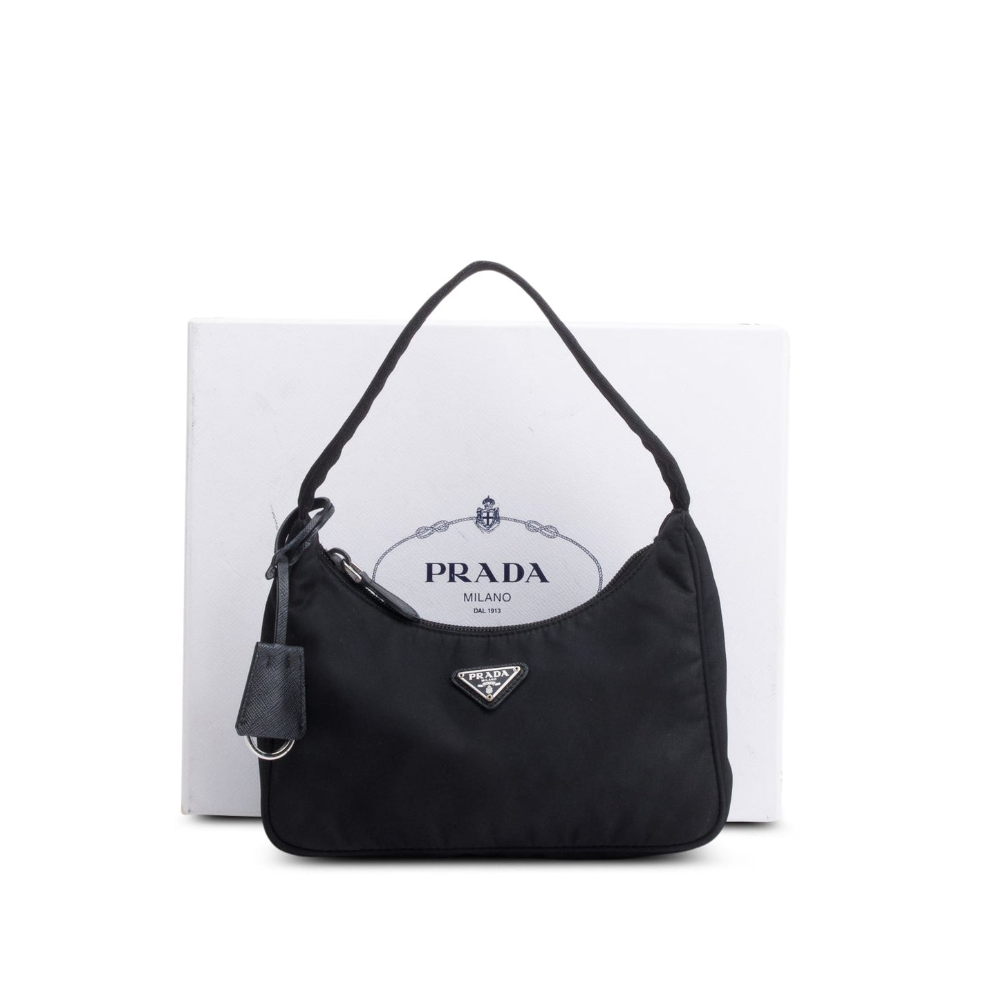 Prada 2021 Black Re-Edition 2000 Re-Nylon Mini Bag