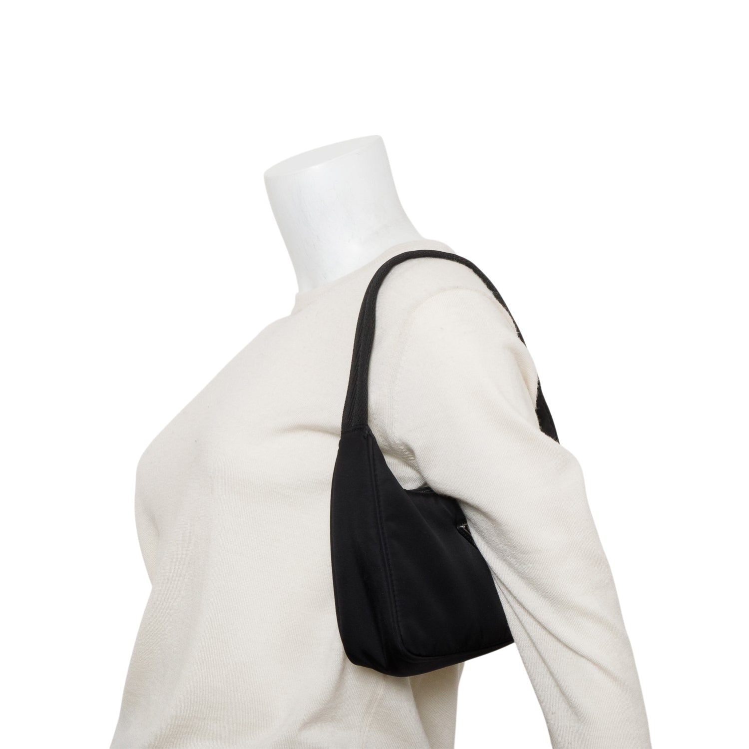 Prada 2020 Black Re-Edition 2000 Re-Nylon Mini Bag