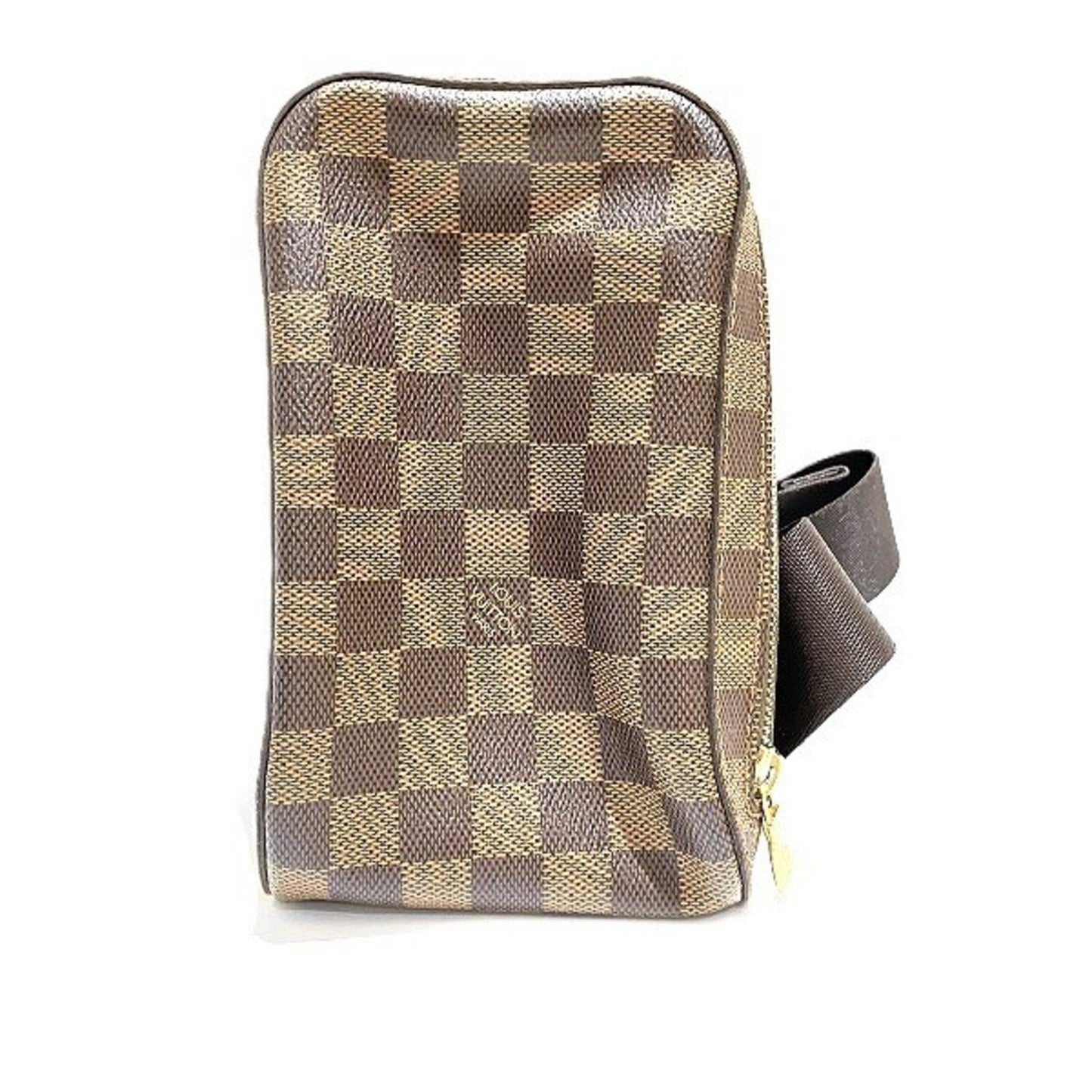 Louis Vuitton Damier Damier Canvas Leather Shoulder Bag