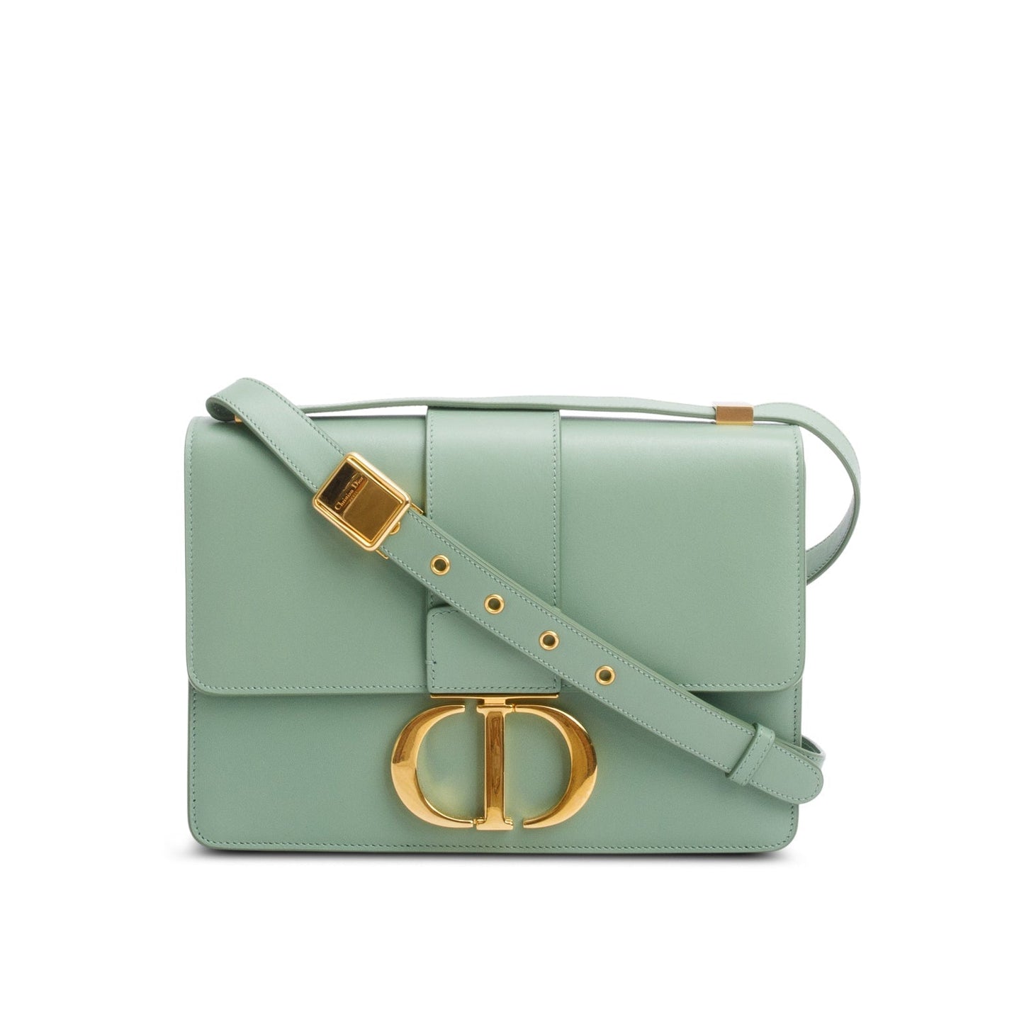 Christian Dior Green Box Leather 30 Montaigne Bag