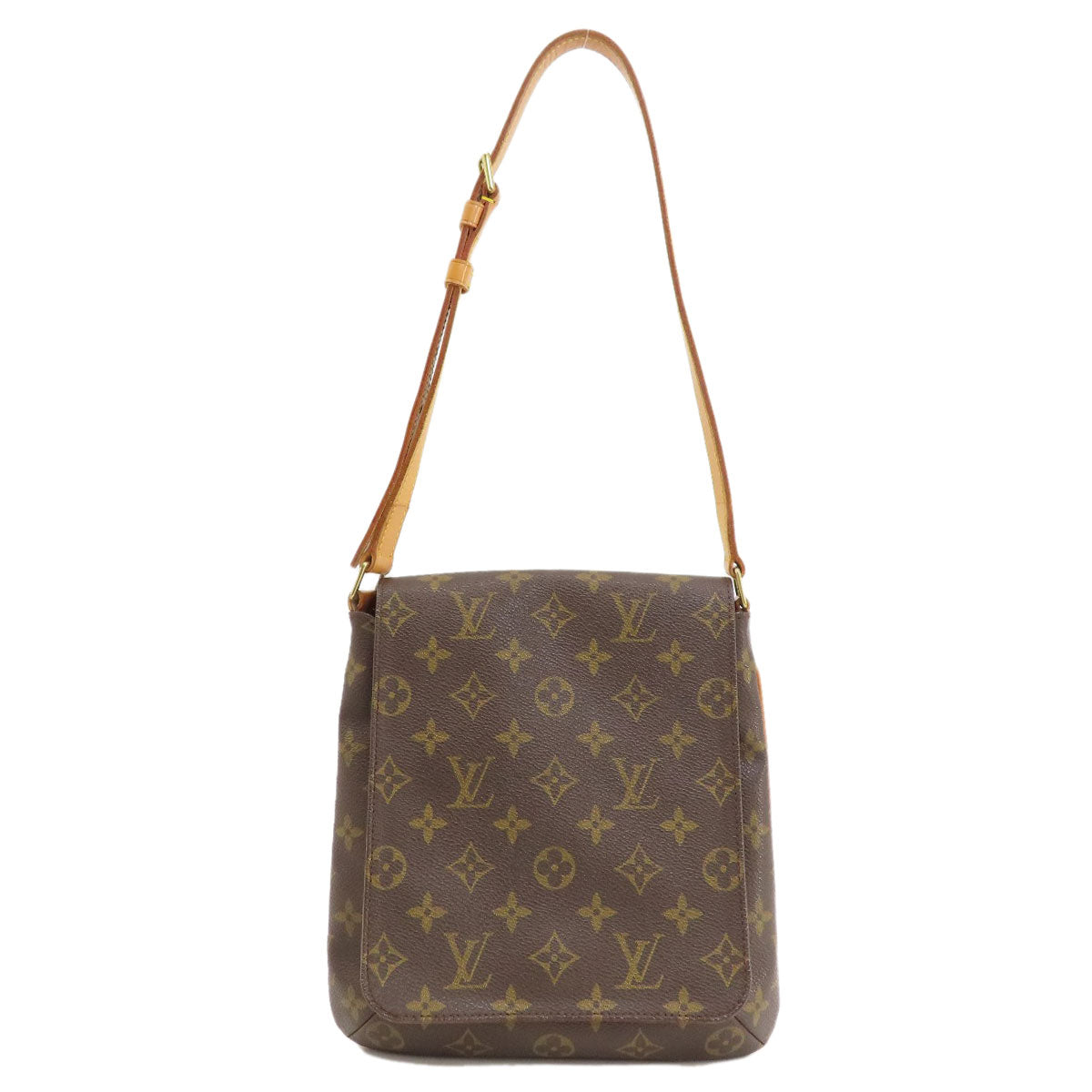 LOUIS VUITTON Shoulder Bag Monogram canvas Brown Mtte salsa short Women