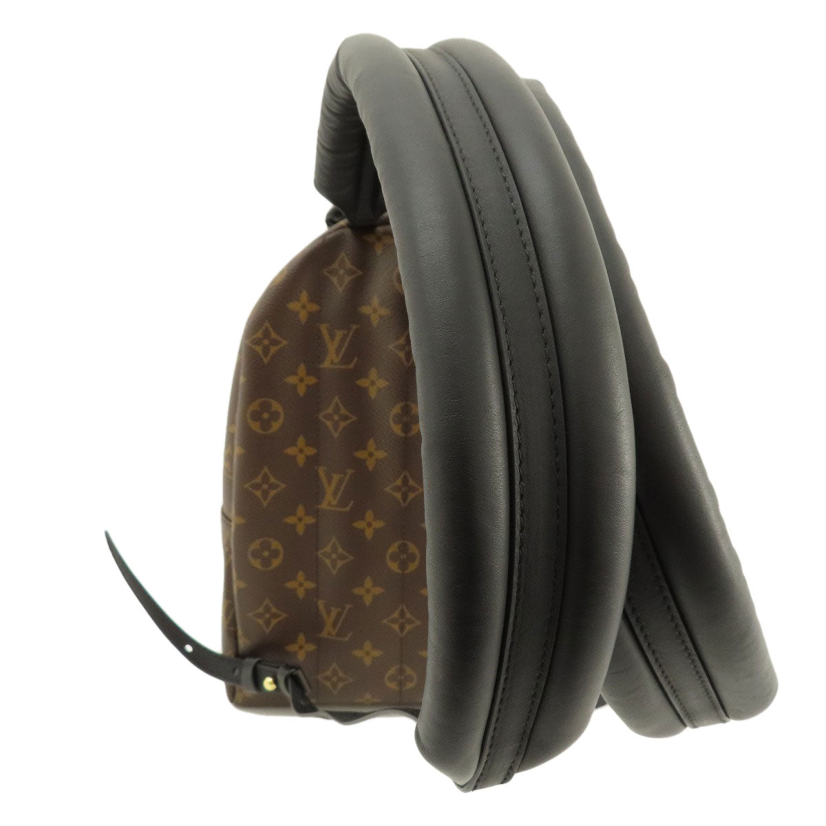 LOUIS VUITTON Backpack Monogram Canvas , Monogram Reverse Brown Palm Springs Backpack PM Monogram Women