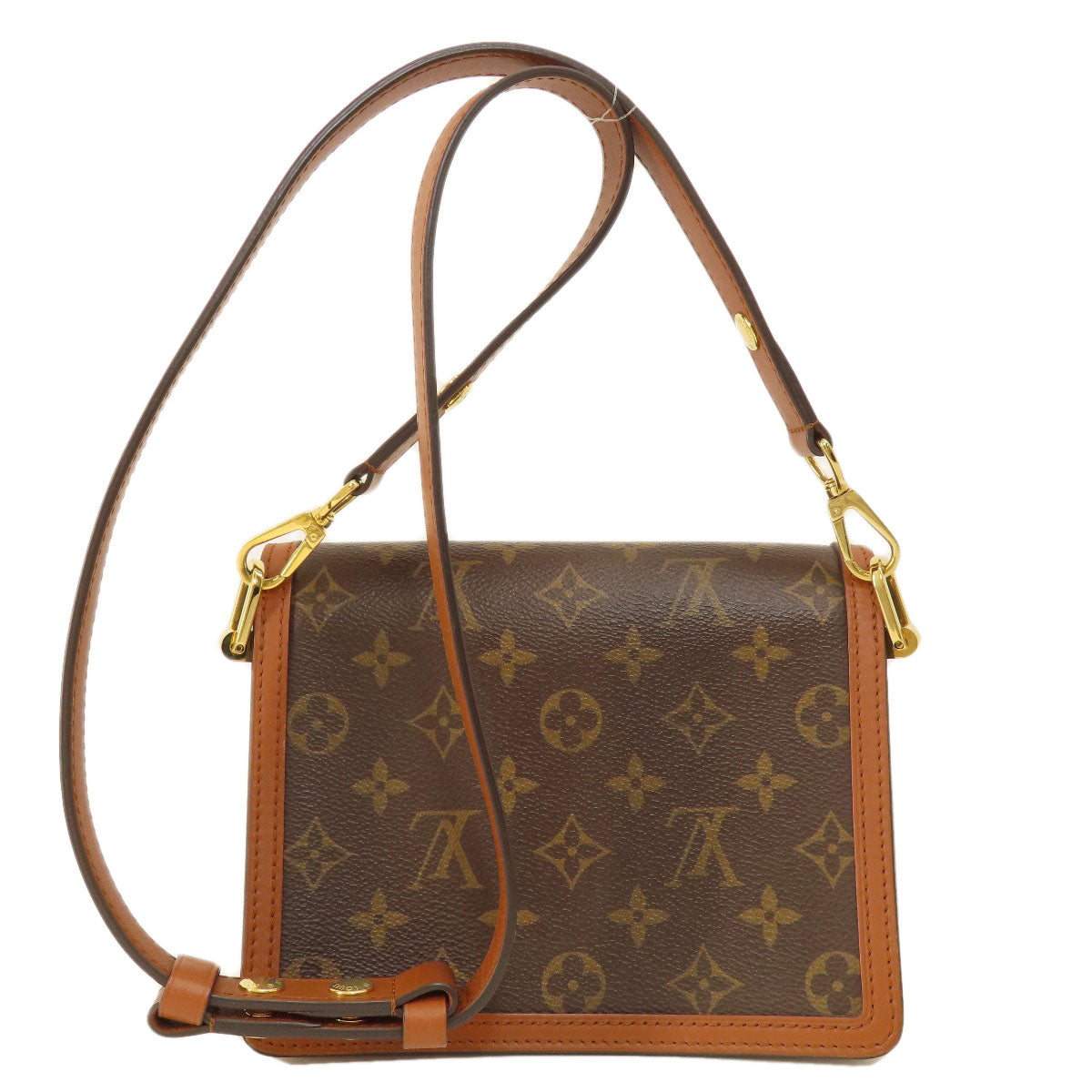 LOUIS VUITTON Shoulder Bag Monogram reverse Brown Dauphine Mini Monogram
