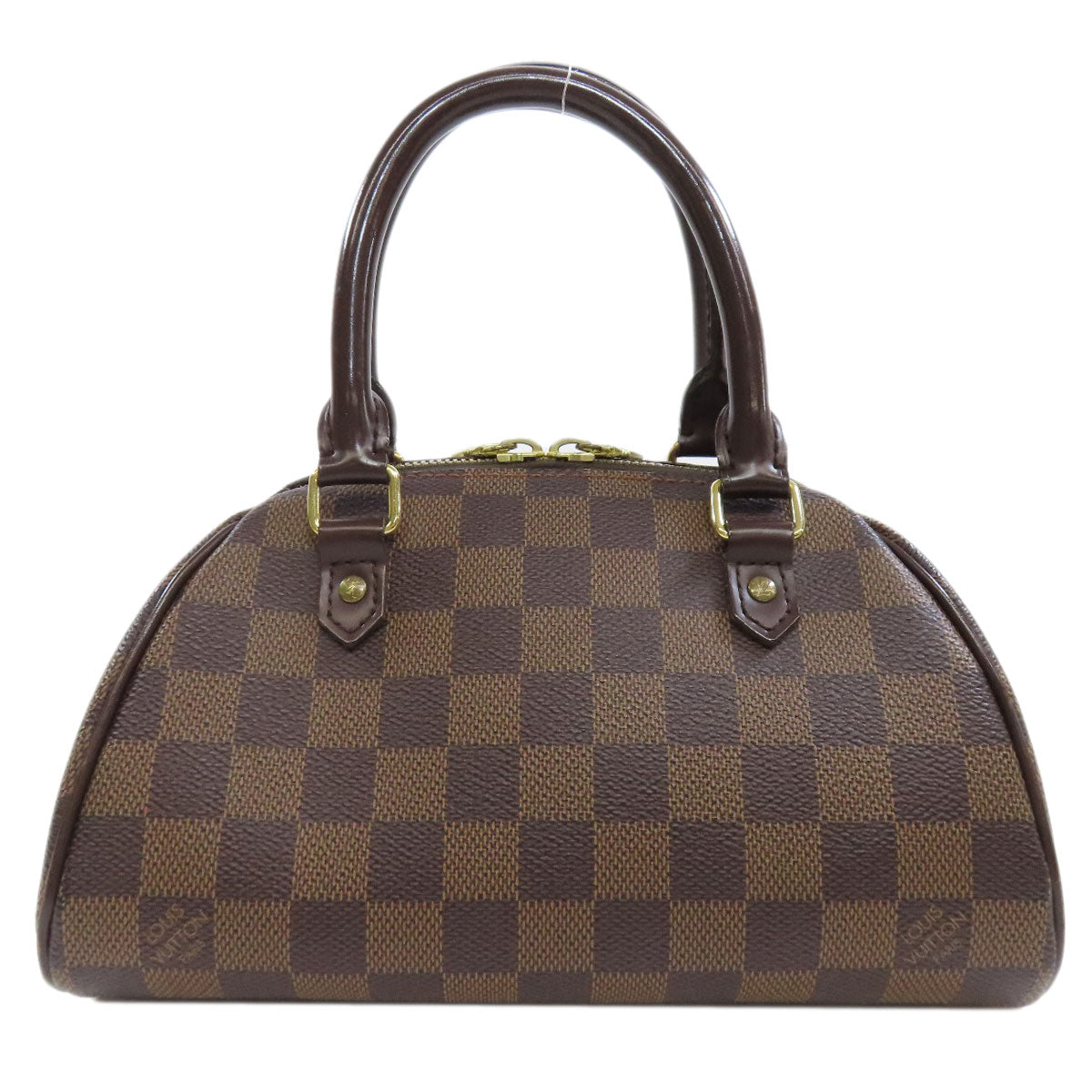 LOUIS VUITTON Handbag Damier canvas Brown Rivera Mini