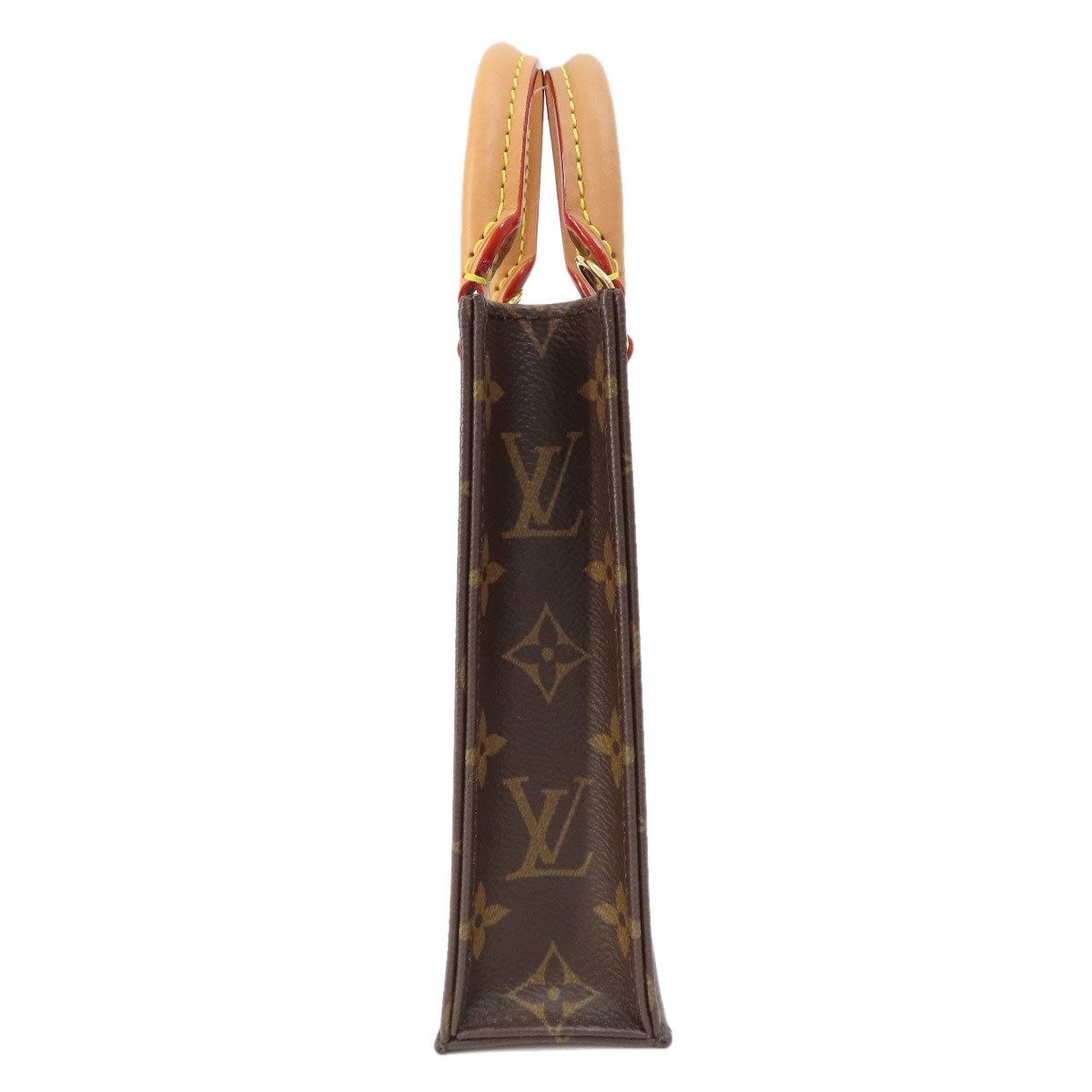 LOUIS VUITTON Shoulder Bag Monogram canvas Brown Petite Sac Plat Monogram Women
