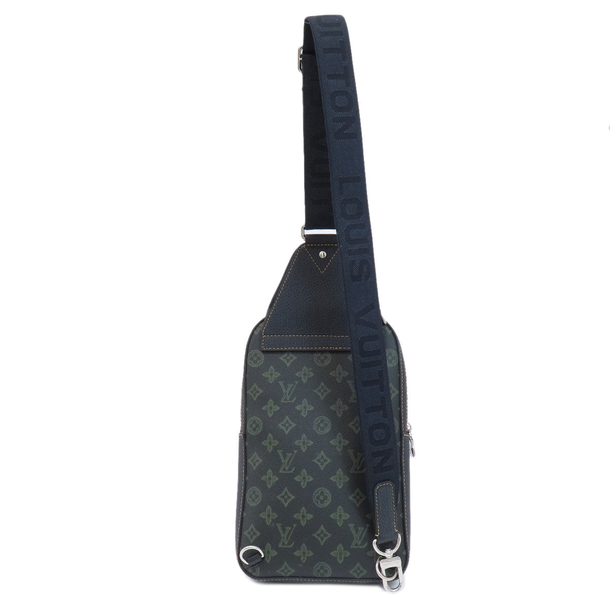 LOUIS VUITTON Sling bag Monogram canvas green Avenue Sling Bag Monogram Records