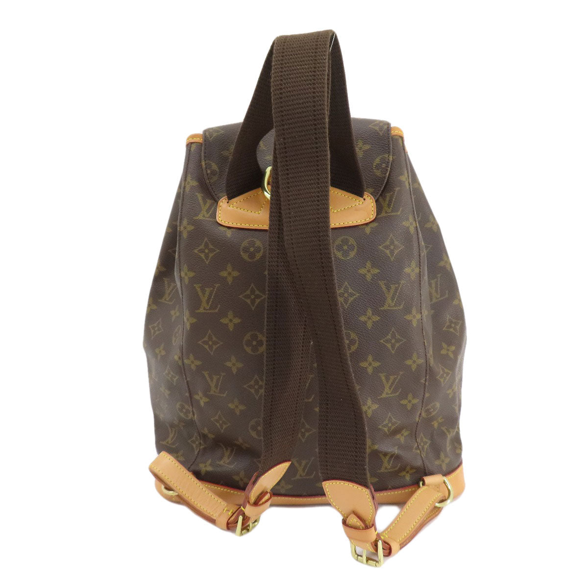 LOUIS VUITTON Backpack Monogram canvas Brown MontsourisGM Women