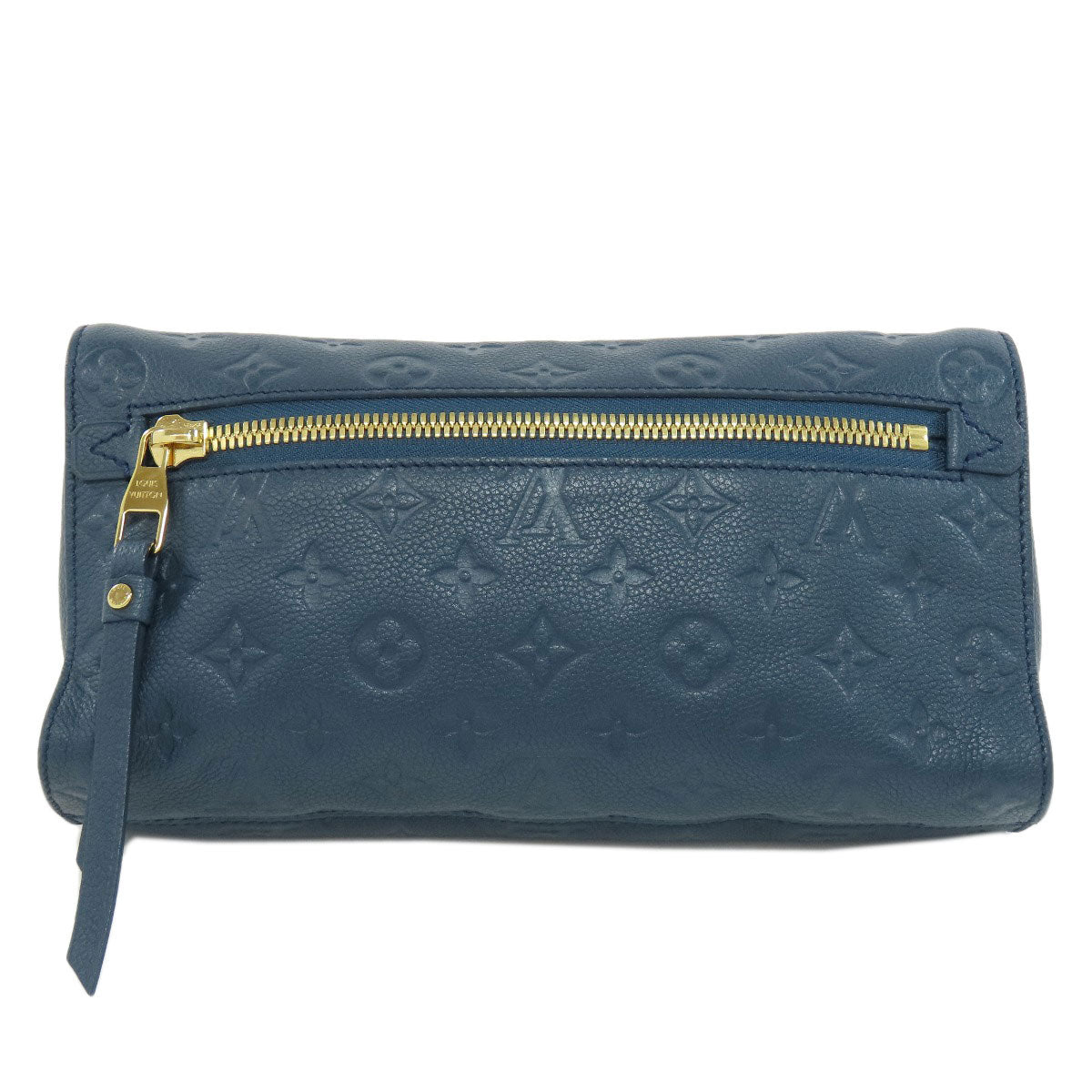 LOUIS VUITTON Clutch bag Ann Platt Navy Pettyant Women