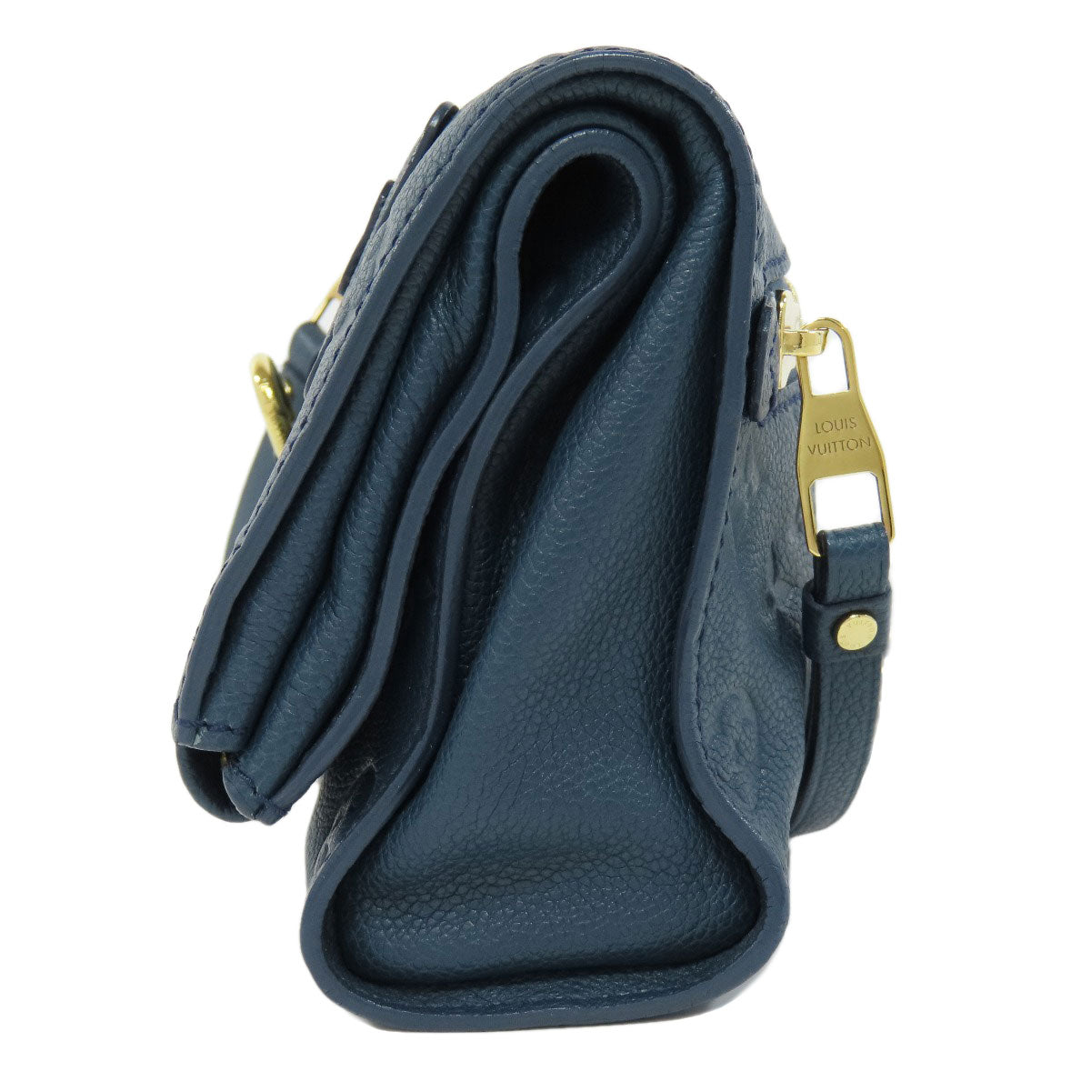 LOUIS VUITTON Clutch bag Ann Platt Navy Pettyant Women