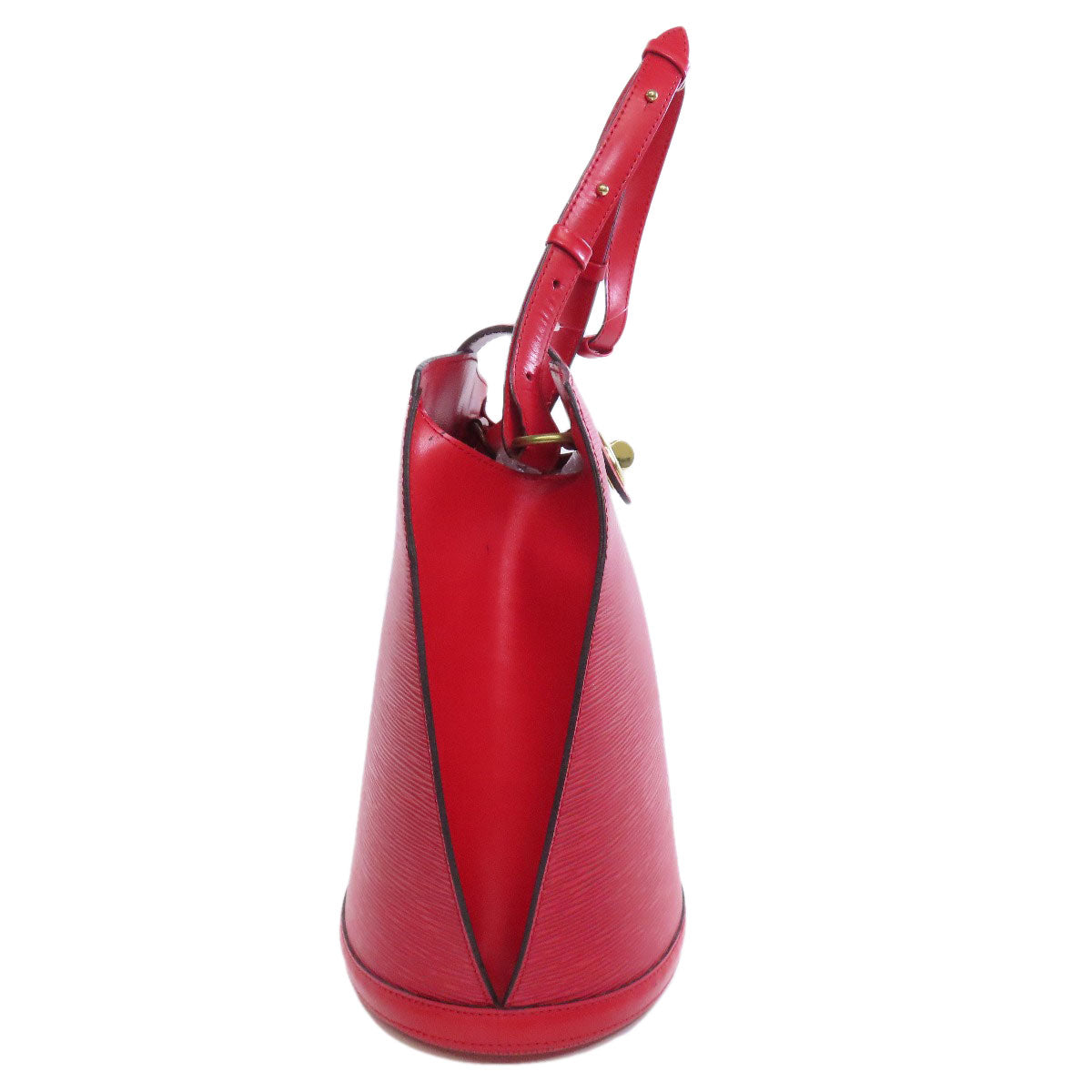 LOUIS VUITTON Shoulder Bag Epi Red Cluny Women