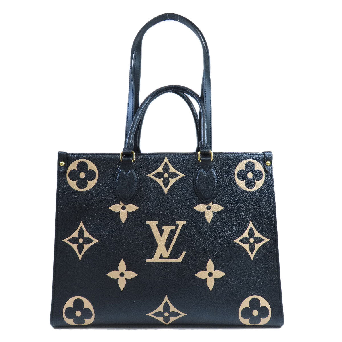 LOUIS VUITTON Tote Bag Ann Platt black On the Go MM Women
