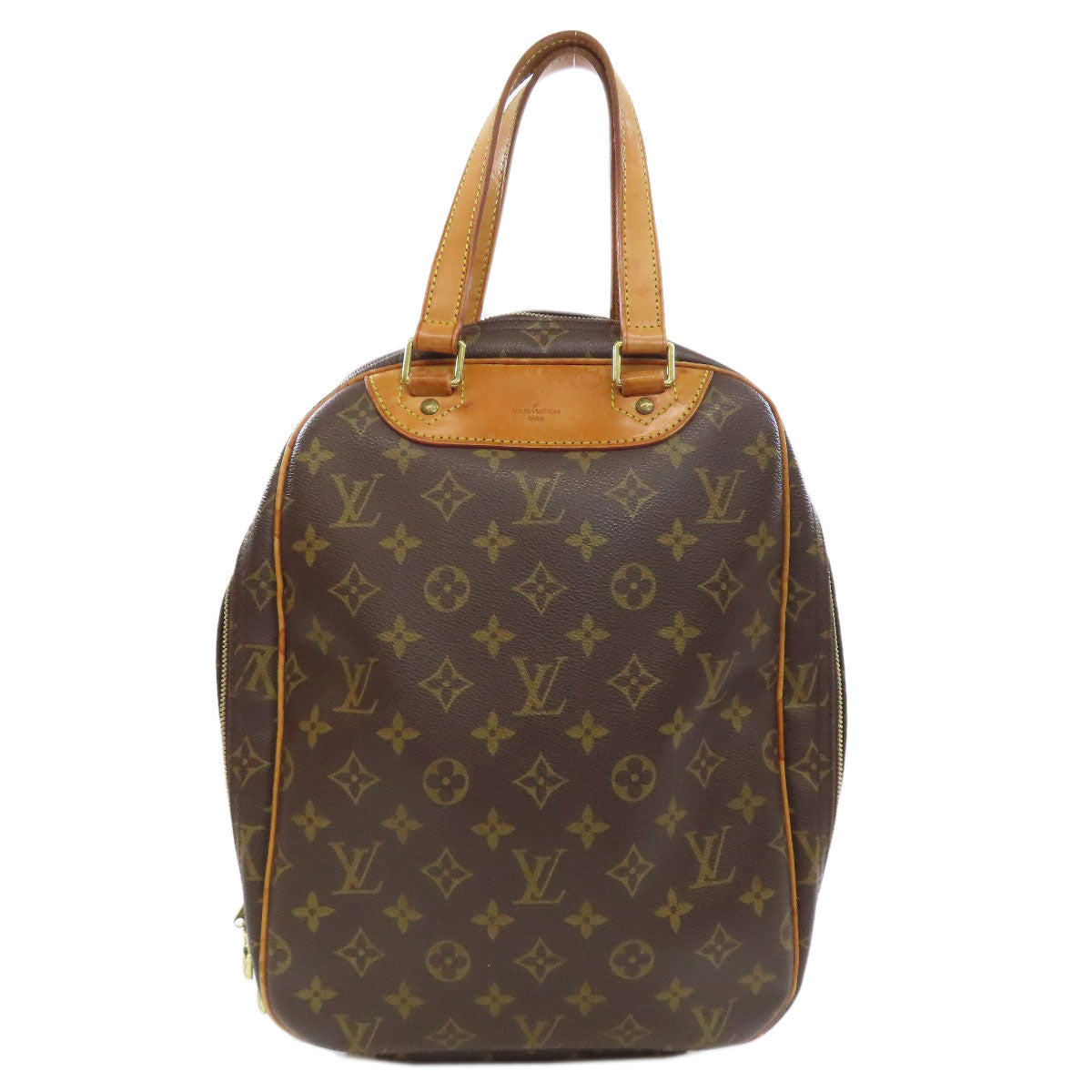LOUIS VUITTON Handbag Monogram canvas Brown Excursion Women