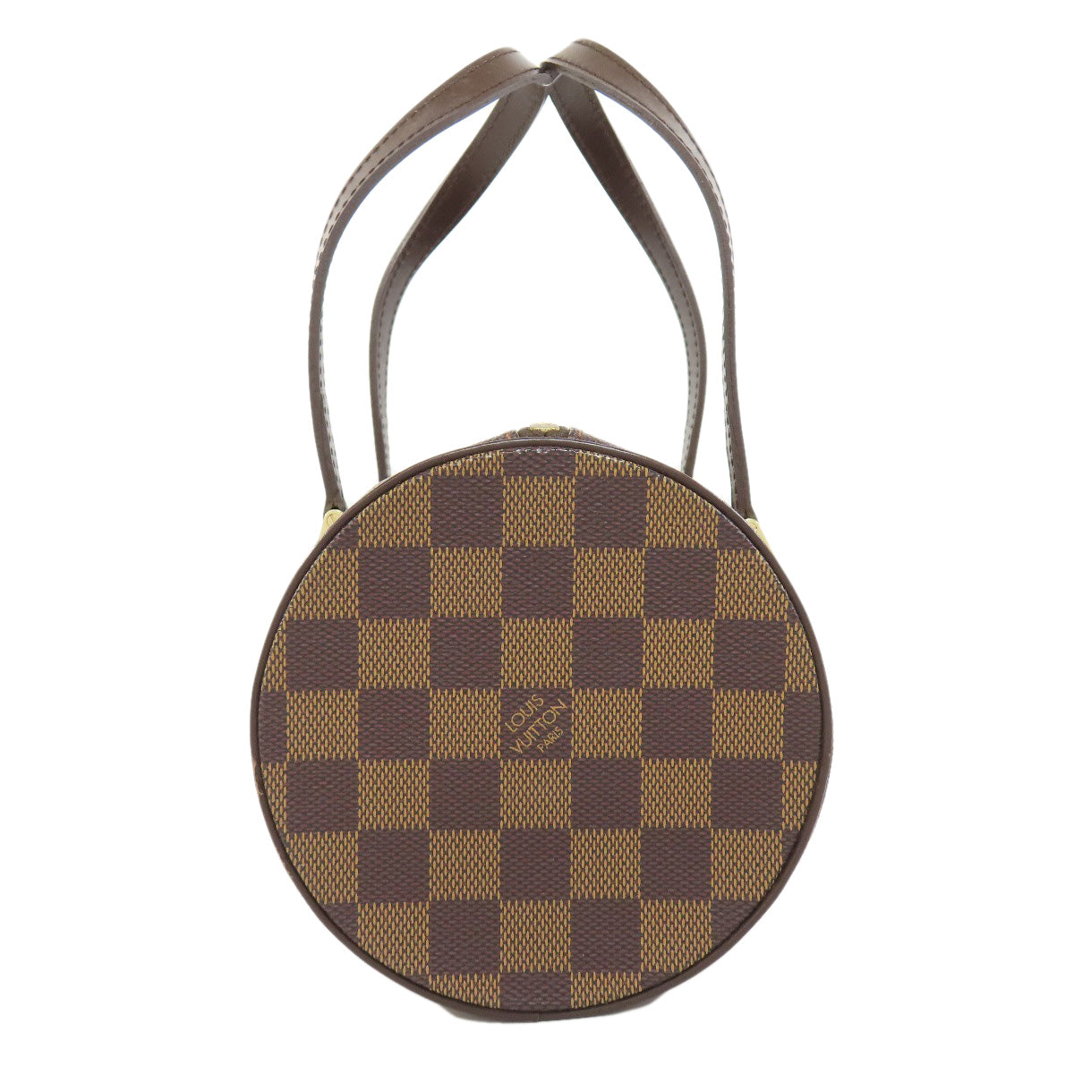 LOUIS VUITTON Handbag Damier canvas Brown Papillon 26 Women