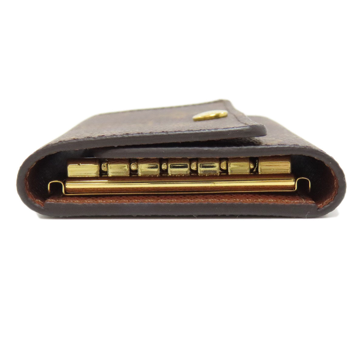 LOUIS VUITTON Key case Key holder Monogram canvas Brown Multicles6 Women(Unisex)