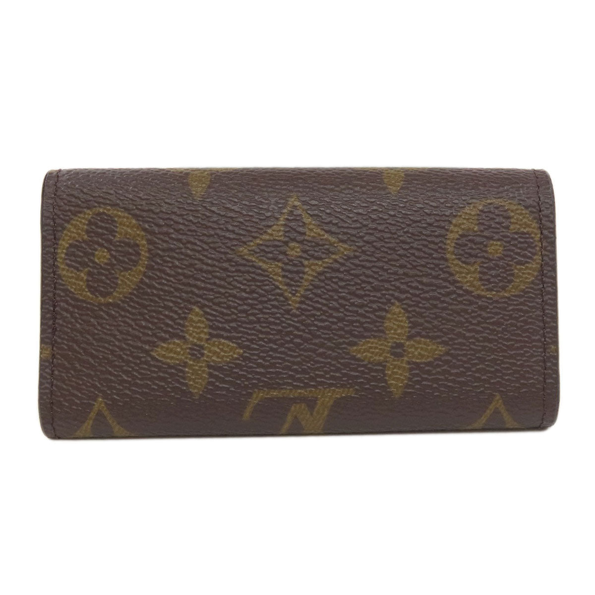 LOUIS VUITTON Key case Key holder Monogram canvas Brown Multicles4 Women(Unisex)