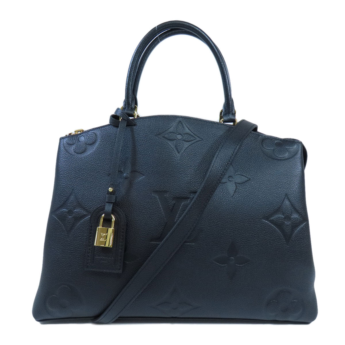 LOUIS VUITTON Handbag Ann Platt black Grand Palais MM Women
