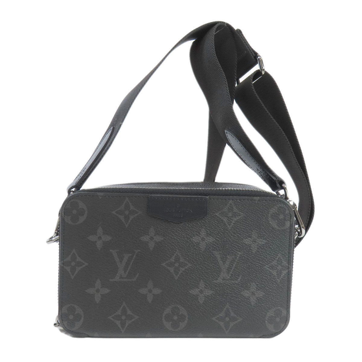 LOUIS VUITTON Shoulder Bag Monogram Eclipse black Alpha Wearables