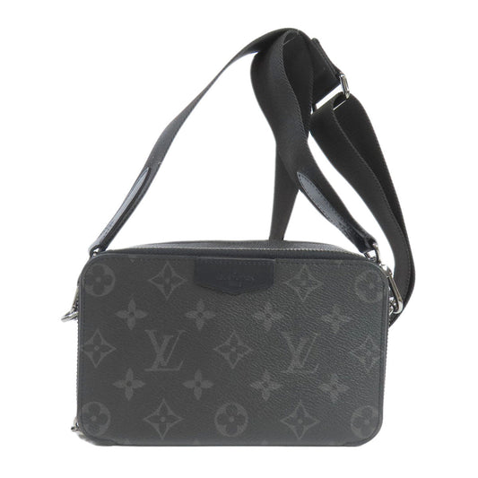 LOUIS VUITTON Shoulder Bag Monogram Eclipse black Alpha Wearables